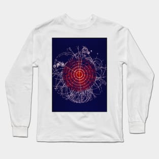 Simulation of Higgs boson production (A142/0405) Long Sleeve T-Shirt